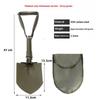 Foldable Multifunctional Engineer Shovel Thickened Outdoor Camping Tool Easy To Carry