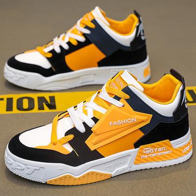 Middle-high Top Parent-child Shoes 2024 New Student Trend All-match Non-slip Leisure Sports Thick Sole Street Dance Board Shoes
