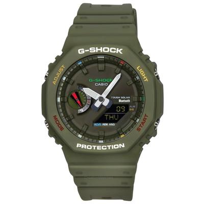 G-Shock Analog Digital Smartphone Link Bluetooth Green Dial Solar GA-B2100FC-3A 200M Men's Watch