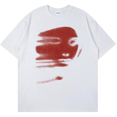 2025 Neues Essential Baumwoll-Unisex-T-Shirt Mode Druck Weich Atmungsaktiv Rundhals Mode Herren- und Damen-T-Shirts OnePiece