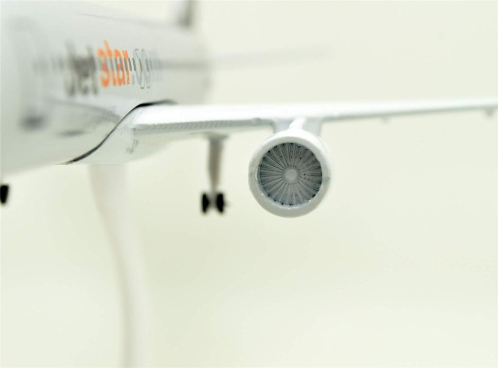 TANG DYNASTY Standard Version Jetstar Airways Airbus A320 Tiger Alloy Airplane Model Toy 1/400