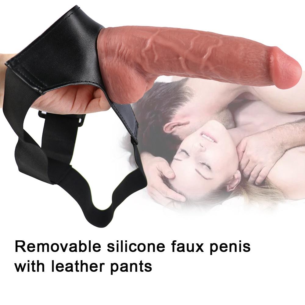 Strap On Realistic Dildo Pants For Woman Men Couples Strapon Soft Silicone Dildo Panties For Lesbian Sex Toy Products