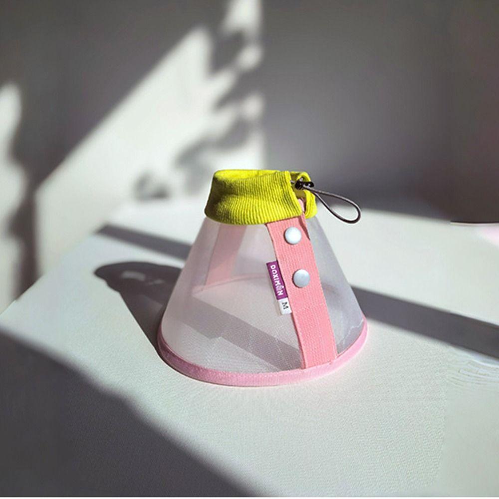 Anti-Bite Pet Neck Cone Soft Cat Neck Protective Circle Lightweight Cat Elizabeth Collar  Pet Care