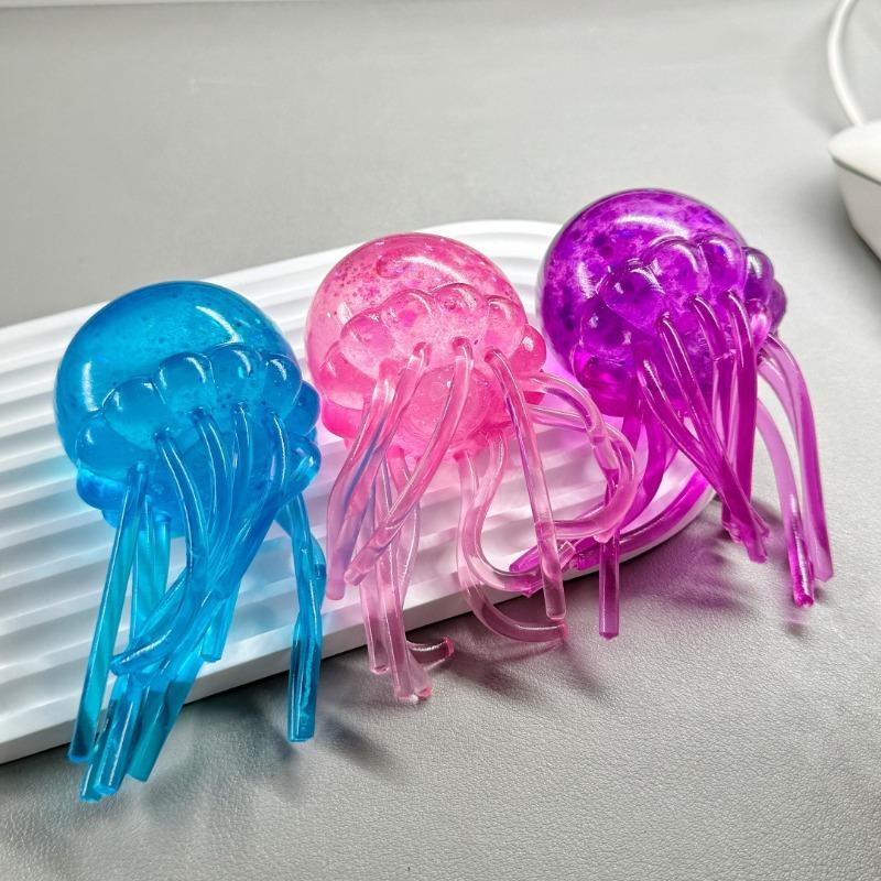 Jellyfish Octopus Squeeze Toy Stress Relief Creative Novelty Animal Fidget Toy