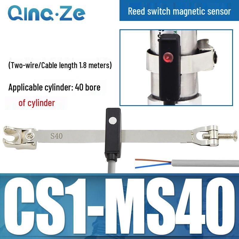 Magnetischer Zylindersensor: D-A93 Zwei-Draht & CS1-F Drei-Draht Endschalter