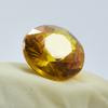 Brilliant Yellow Sapphire CERTIFIED Loose Gemstone 6.05 Carat Natural Round Cut. SU-1000