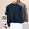 Hengyuanxiang Men's 100% Pure Wool Round Neck Sweater