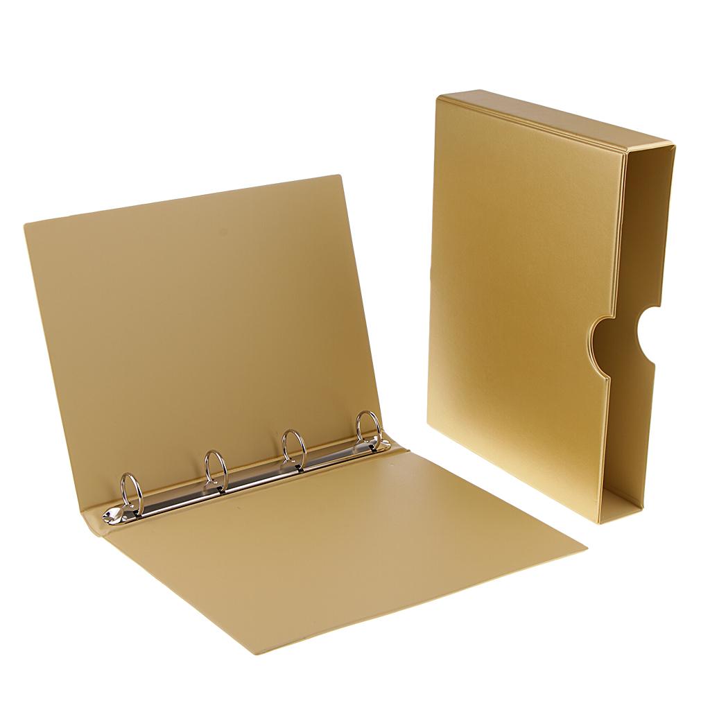 

Coins Case Box /Paper Money/Stamp Collection Book Album Supplies 9 Hole Loose Sheet Holder PVC for Collectors Gift золотистый