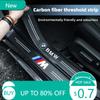 New Carbon Fiber Car Door Sill Protector Stickers For BMW M E46 E90 E60 F30 E39 F10 F20 E87 E36 F20 F30 1 2 3 5 7 Series X1