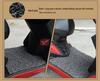 Daikin Niu Non-Slip Rainproof Electric Car Foot Pads - Imitation Calf Fire Cat Pattern