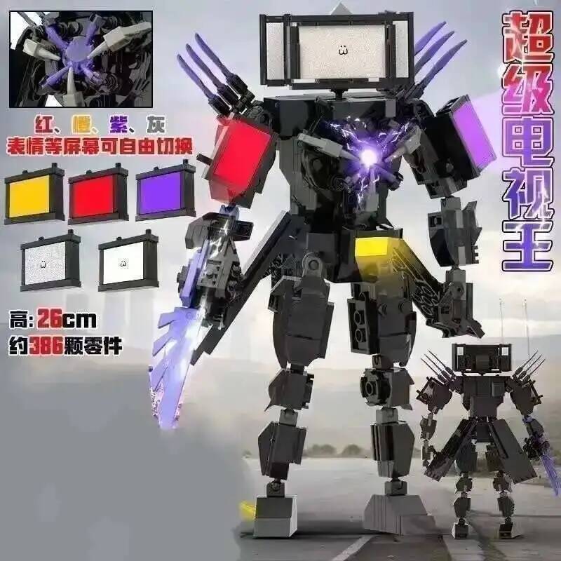 Скібіді Туалет Титани Оператор Блок Скібіді Туалет Титани Спікер Мен Спікермен Будівельний Блок Годинниковий Чоловік Телевізійний Чоловік G Чоловік