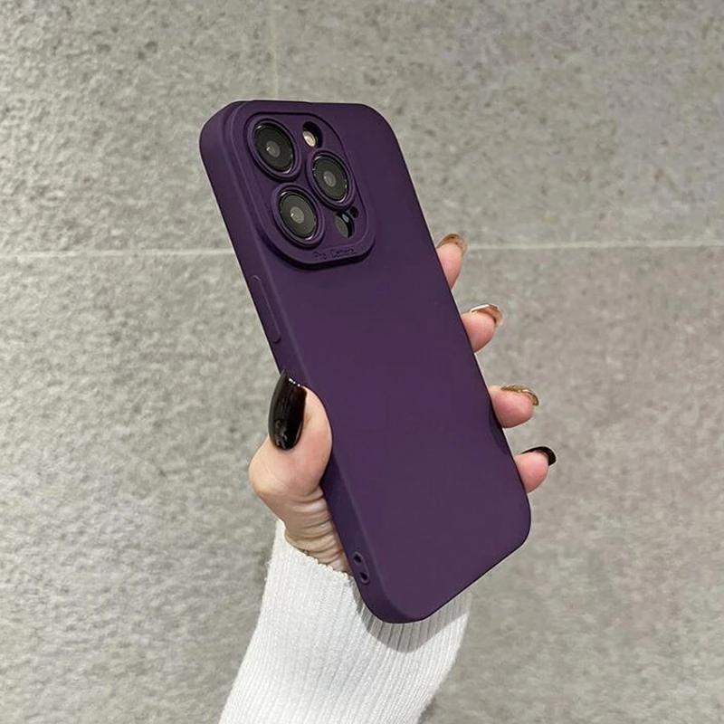 Luxury Soft Liquid Silicone Phone Case for IPhone 17Air 16 15 11 12 13 14 Pro Max X XR XS Plus Bumper Cases Cover