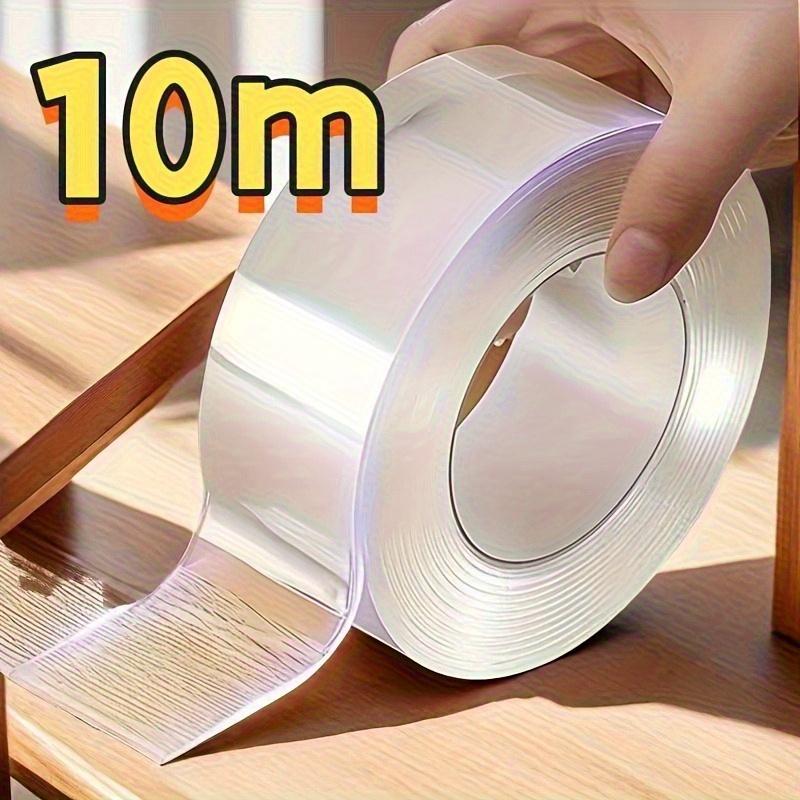 393.7inch Ultra-Strong Nano Double-Sided Tape, Nano Double-sided Adhesive, Strong Transparent Tape, Seamless Acrylic Magic Tape, Versatile Adhesive