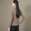 Women's Mock Neck Slim Fit Long Sleeve T-Shirt
