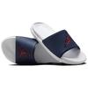 New JORDAN Jumpman Slide Midnight Navy White Gym Red FQ1598-402