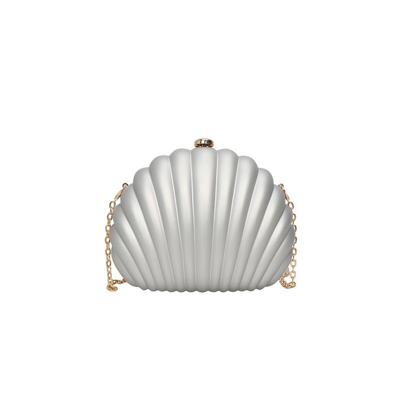 Acrylic Evening Clutch: European & American Style Crossbody Chain Bag for Women