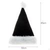 Classsic Christmas Hat, Soft, Costume, Holiday Decor Comfort Supplies, for Festival Xmas