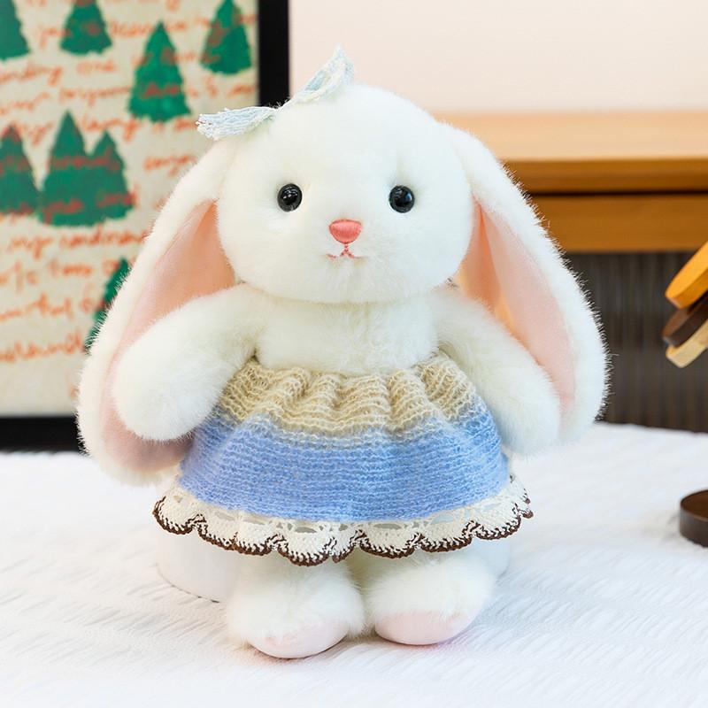 

Плюшевая игрушка-кролик для детей и девочек из мягкого материала с коротким ворсом. Идеально подходит для сна и комфорта. Style A