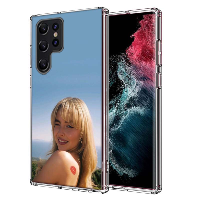 Singer S-Sabrina C-Carpenter Capa Phone Case For Samsung S26 Ultra S25 Edge Galaxy S23 S21 S20 S24 FE S22 S10 Plus Cover Clear T