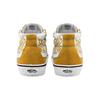 Vans Sk8 Reissue All Over Logo Mid-Top Skate Shoes Unisex Skate Shoes Yellow VN0A391FTY7