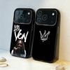 Rapper K-King Vons Phone Case For iPhone17,16,15,14,13,12,11,Pro,MAX White Matte Shockproof Cover