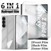9IN1 Hydrogel Film For Samsung Galaxy Z Fold 7 Front Back Inner Screen Protector For Samsung Z Fold 6 5 4 3 2 Soft Film No Glass
