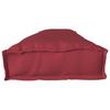 Pallet Cushion Set 2 Pcs Burgundy 200 X 40 X 8 Cm Oxford Fabric