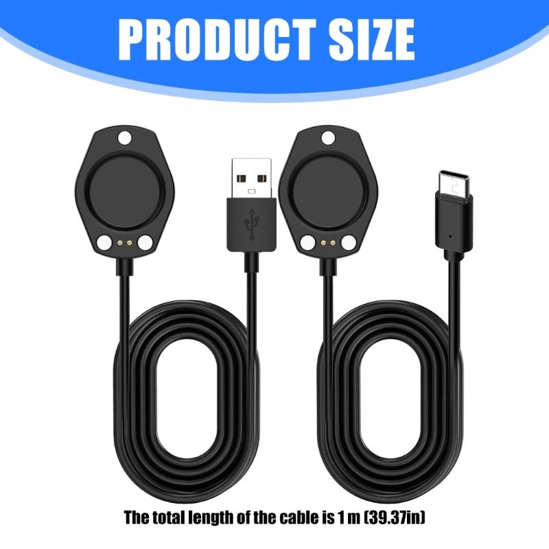 Universal Watch Power Adapter Line For Race 2/Vertical 2 Activity Monitor Auto Aligning Magnetic Charging Cable Rapid Energy Replenishment