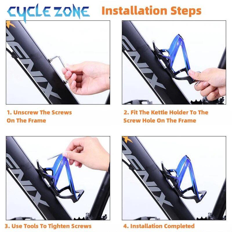 Bicycle Bottle Holder Cycling Road MTB Water Bottle Cages Colorful Lightweight Water Cup Rack Outdoor Mountain Bike Accessories