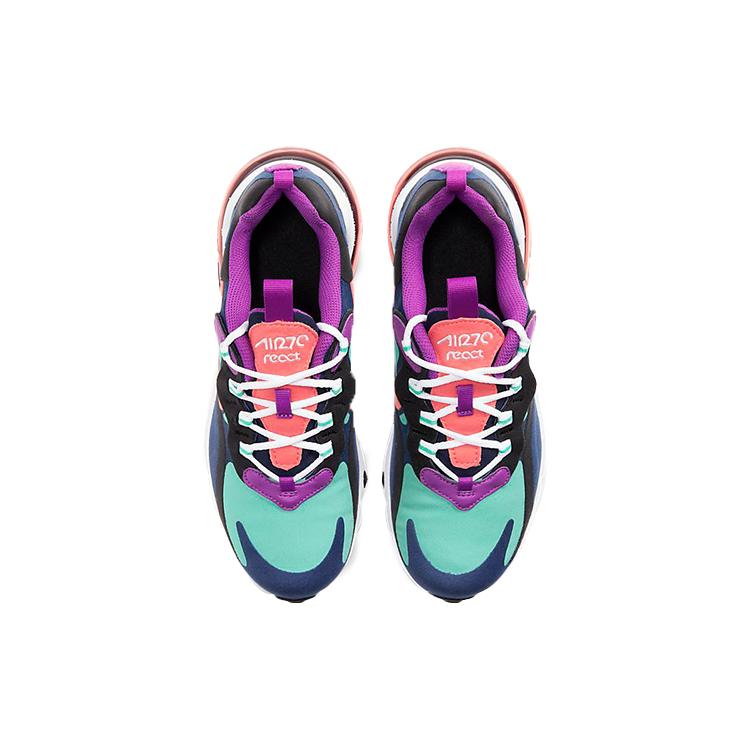 New Nike Air Max 270 React Blue Void GS