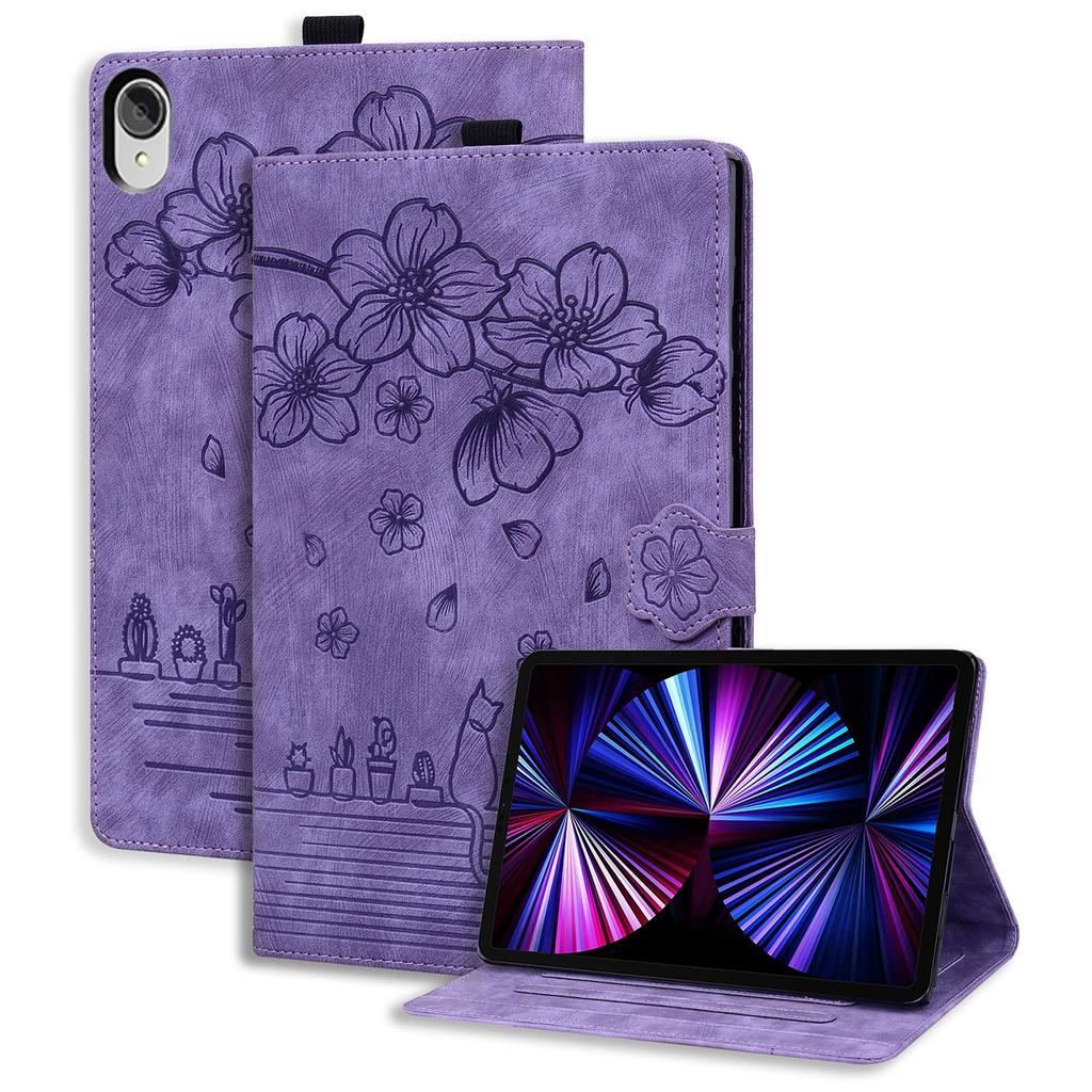 Flip Funda For Lenovo Tab P11 Plus 5G Case TB-J616F TB-J616X TB-J607Z TB-J606F TB-J606L Embossed Cover Xiaoxin Pad Plus 11" 2021