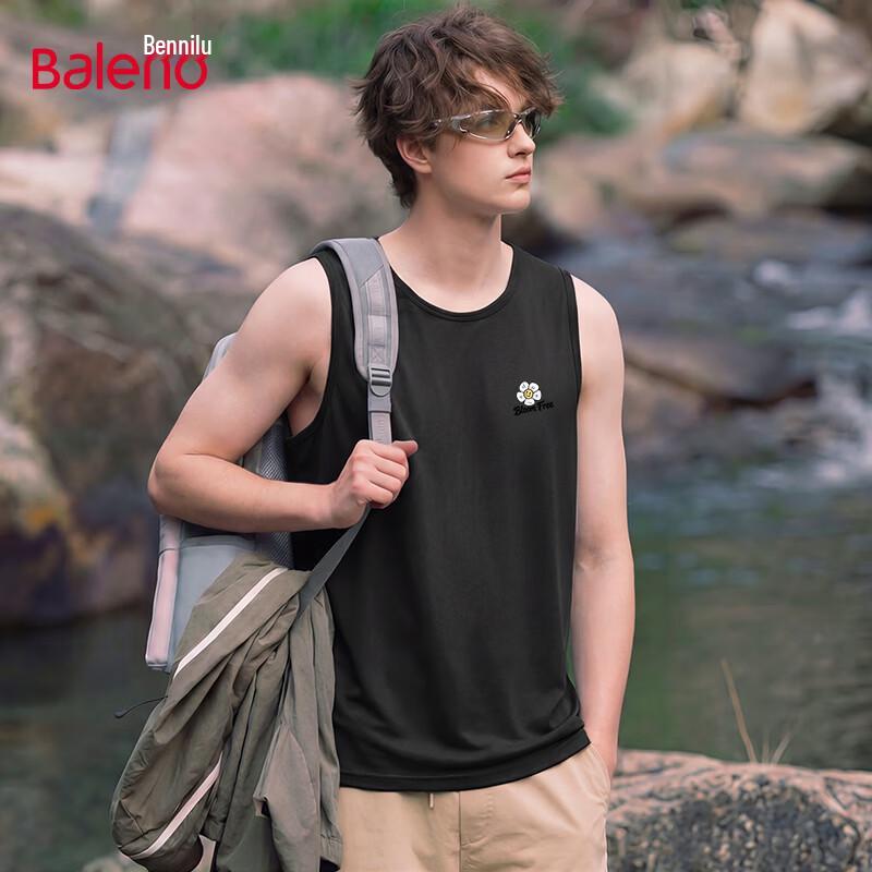 Baleno Men s Summer Breathable Ice Silk Mesh Vest XL