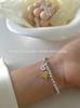 Round Bead Bear & Balloon Dog Bracelet: Women's Hip Hop Wristband
