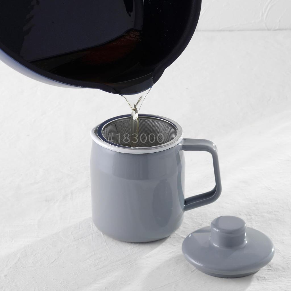 Fuji Horo Filt Mini Oil Pot, 0.35L, Smoke Blue, OP-0.35L.SB