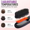 USB Charging Electric Comb 3rd Gear Hair Straightener Brush New Hair Straightener  Daily Styling