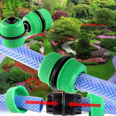 Garden Water Hose Connector Pipe Quick Connectors Joining Mender Repair Tools