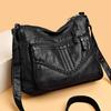 Nieuwe Mama Tas, Honderd Dames Schoudertas in Buitenlandse Stijl, Meerlaagse Grote Capaciteit Dames Tassen Crossbody Tas voor Middelbare Leeftijd en Ouderen