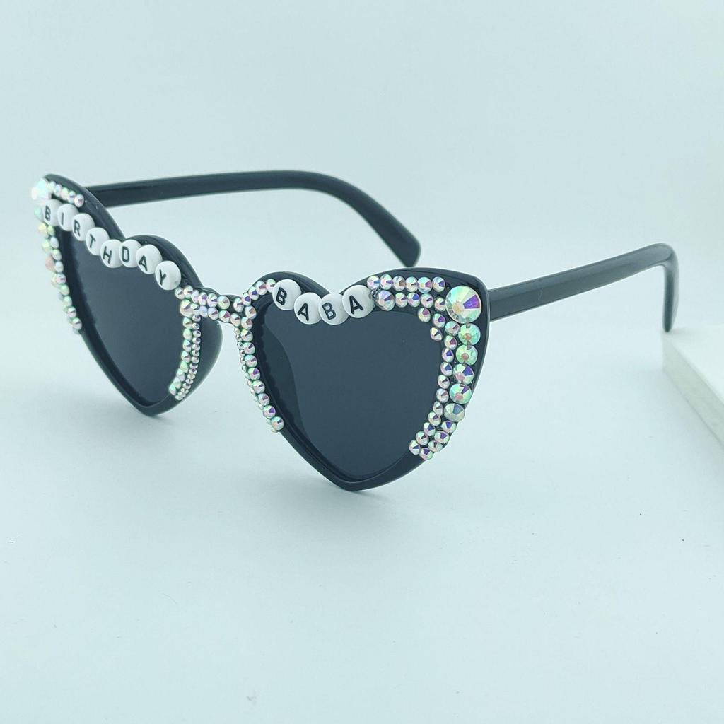 2024 Trendy Pearl Bride Sunglasses for Women's Weddings & Birthday Parties - Euro-American Style