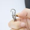 100PCS Rotating Lobster Clasps Hooks for DIY Jewelry Making Bracelet Necklace Key Ring Chain Craft Supplies Wholesale Buckle