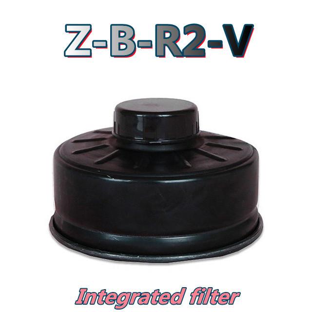 Type 05 Ghost Face Chemical Gas Mask - Full Face, Rubber, Self-Priming Filter