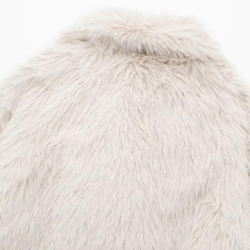 Autumn New Women's Clothing Faux Fur Short Top Women's Coat Spring Women's Jacket Top