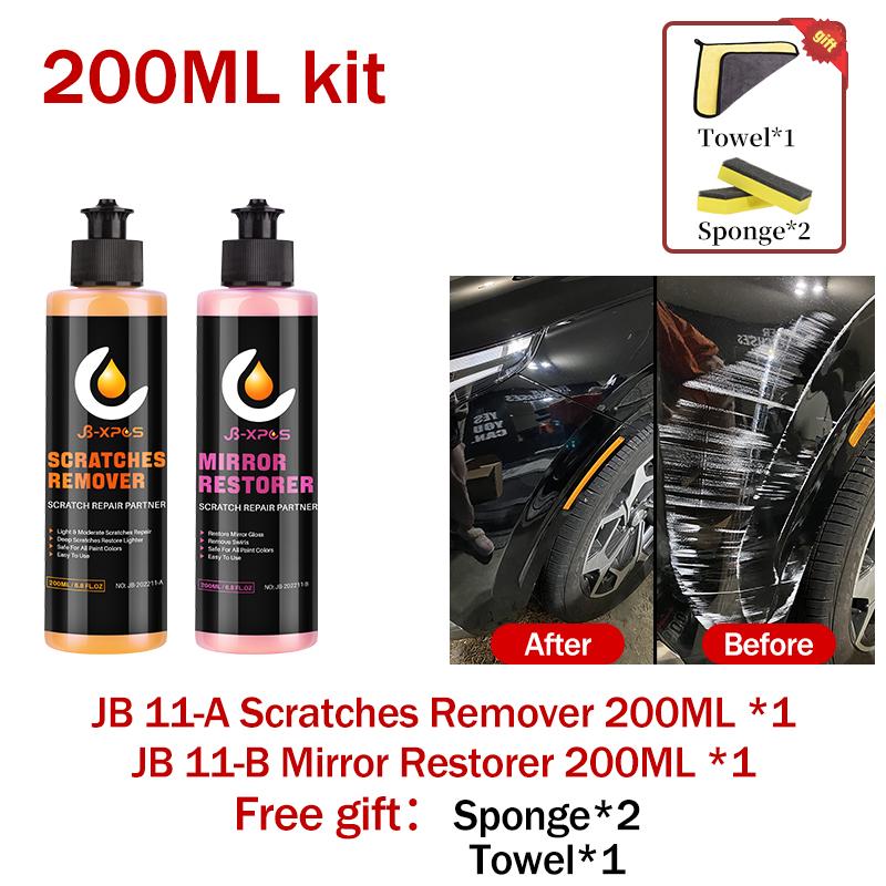JB 11 Car Scratch Remover Mirror Restorer Polishing Paste Paint Restorer Repair Partner Cream Maintenance Care Auto Accessories