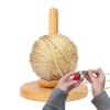 Garnhalter zum Häkeln Garnspuler zum Weben 360° drehbarer Wickler für Handarbeiten Stricken Weben Stickstudio