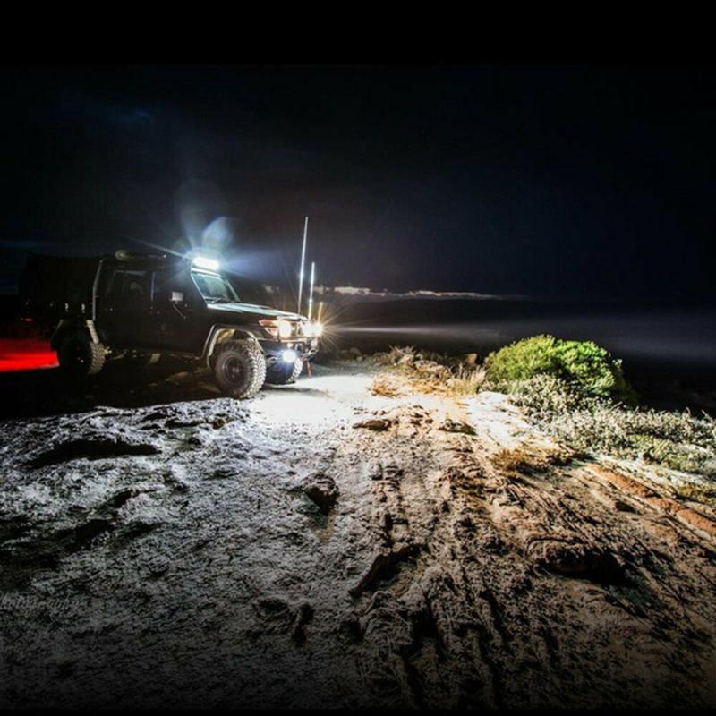 2Pcs 6'' 200W Led Work Light Flood Beam Bar Light Bar Offroad Lights Driving Fog Lights Lamps Drl Lights For Car Suv Truck Offroad