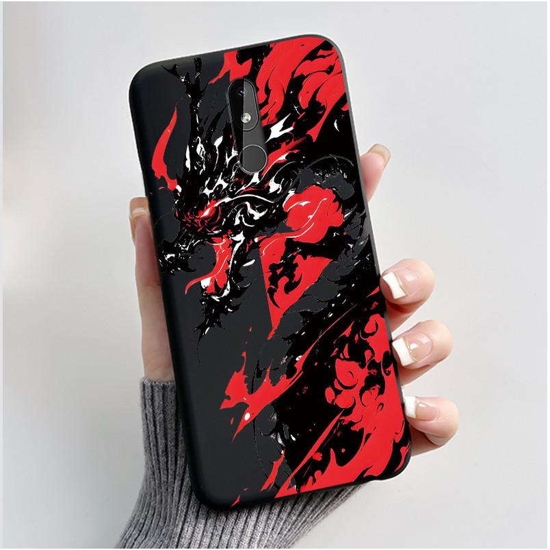 Matte Soft TPU Case For Nokia 3.2 4.2 3.1 Nokia3 Phone Case Luxury Cute Love Rabbit Funny Black Silicone Ultra Thin Back Cover