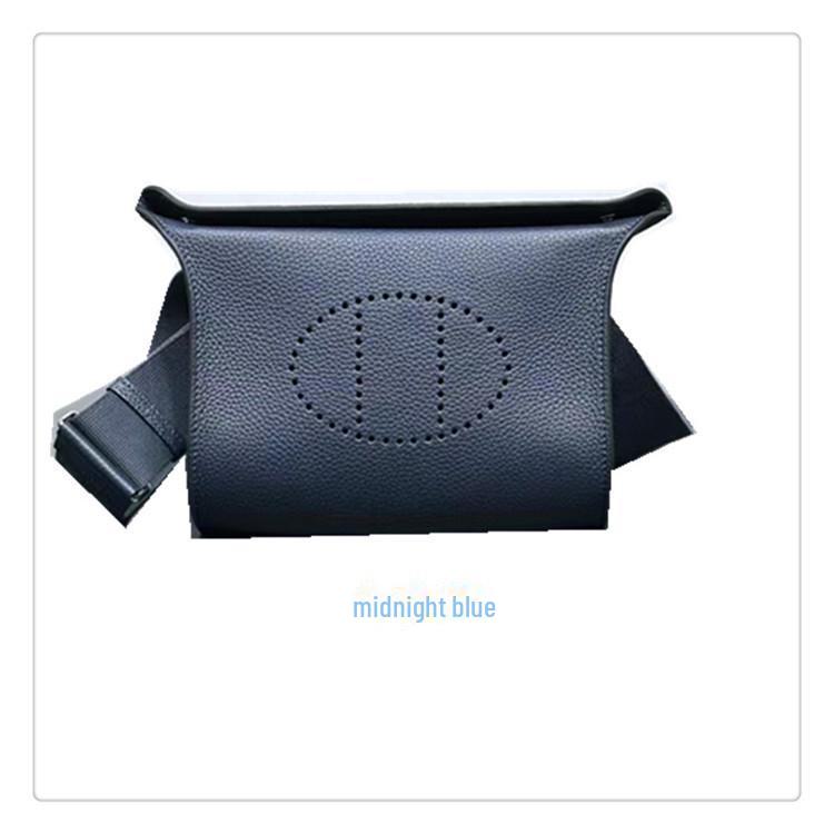 Luxusní kabelka Evelyn z hovězí kůže: Unisex podnos na večeři, design na hrudník, pas, rameno a crossbody