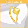 Plated Elegant Gold Copper Heart Design Dragon Scale Ring Perfect For Women Fashionable