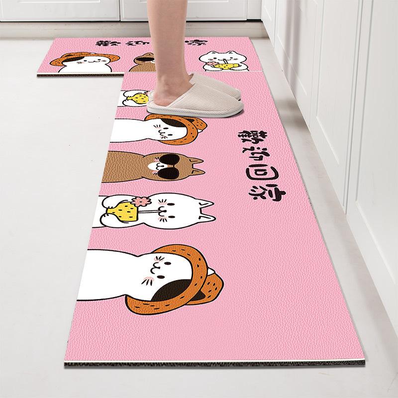 

Кухонный ковер, напольный коврик, длинный коврик, прикроватный ковер, коврик для ванной, коврик для двери, напольный коврик 45 * 70Cm + 45 * 140cm