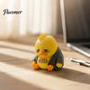 Yellow Duck Resin Ornament Emotional Support Figurine, Ornament, Handmade Animal Figure Cute Statue for Home Office Desk Decor Artistic Decoration