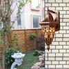 Europäische wasserdichte und rostfreie Wandleuchte, Gartenvilla, Wohnzimmer, Balkon, Eingangsbereich, Korridor, Zaun, Aluminiummaterial